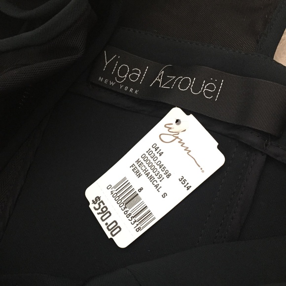 YIGAL AZROUËL Mechanical Sleeveless Top - Picture 5 of 6